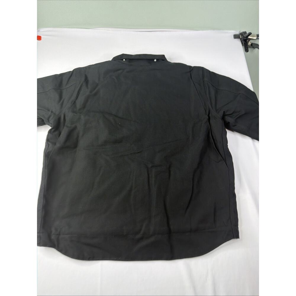 Carhartt Iconic J01 Duck Detroit Jacket Work Coat Black XL XLarge - Picture 7 of 7